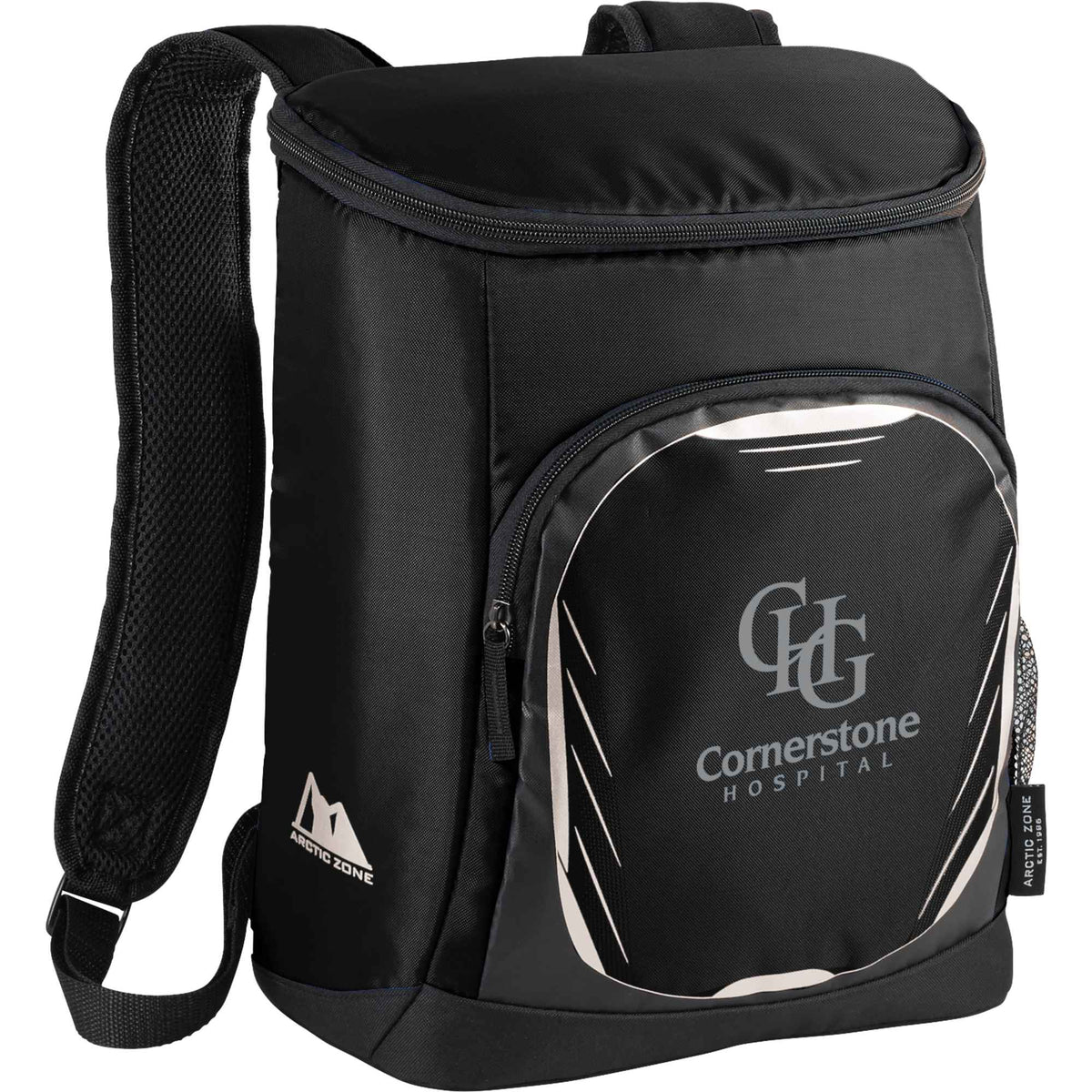 Arctic Zone Cooler Backpack for 18 Cans Transfer - Black - Photo