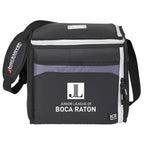 Arctic Zone Ice Wall Cooler for 24 Cans Transfer - Black, Grey - Front