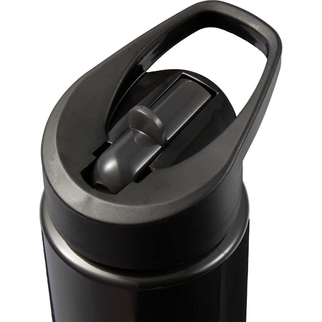 Arctic Zone Metalike Straw Bottle in Tritan Renew, 28 oz - Black - Detail 2