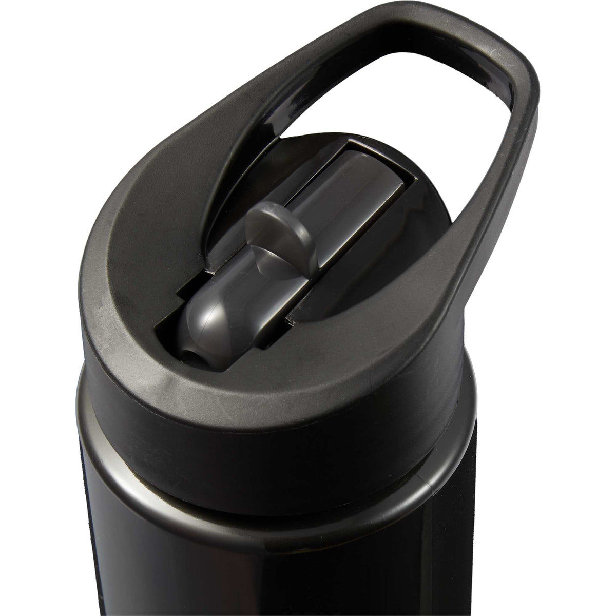 Arctic Zone Metalike Straw Bottle in Tritan Renew, 28 oz - Black - Detail 2