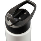 Arctic Zone Metalike Straw Bottle in Tritan Renew, 28 oz - White - Detail
