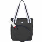 Arctic Zone Pickleball Tote Cooler for 20 Cans Embroidery - Black - Front