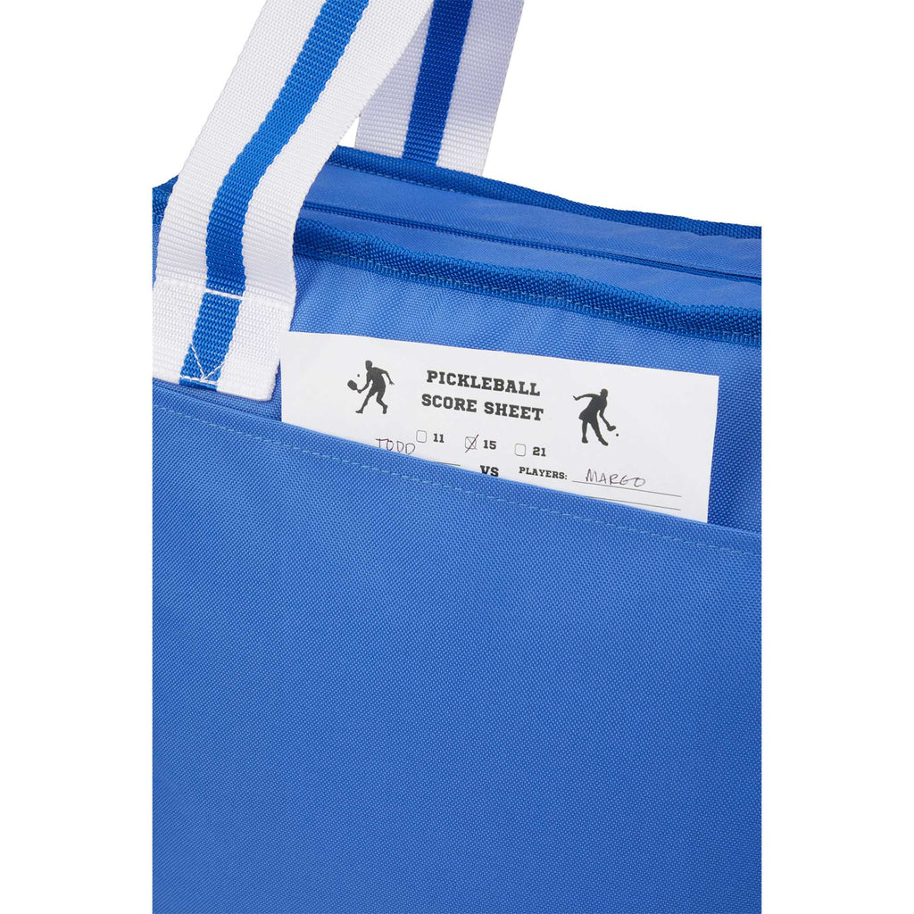 Arctic Zone Pickleball Tote Cooler for 20 Cans Embroidery - Royal - Detail 4
