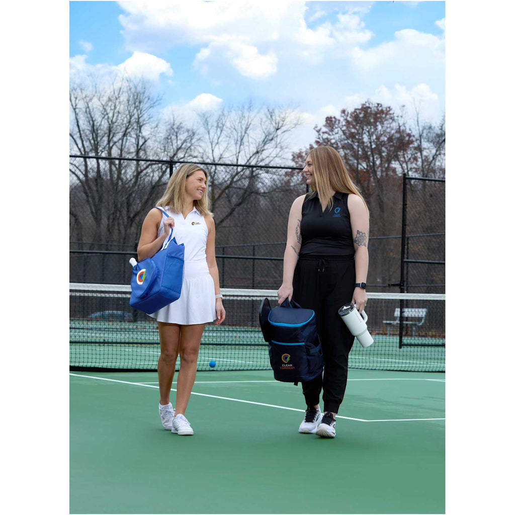 Arctic Zone Pickleball Tote Cooler for 20 Cans Embroidery - Royal - Lifestyle