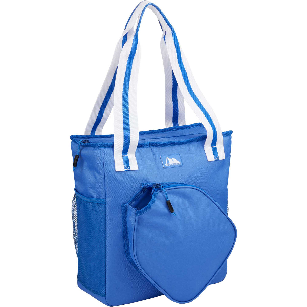 Arctic Zone Pickleball Tote Cooler for 20 Cans Embroidery - Royal - Right Angle