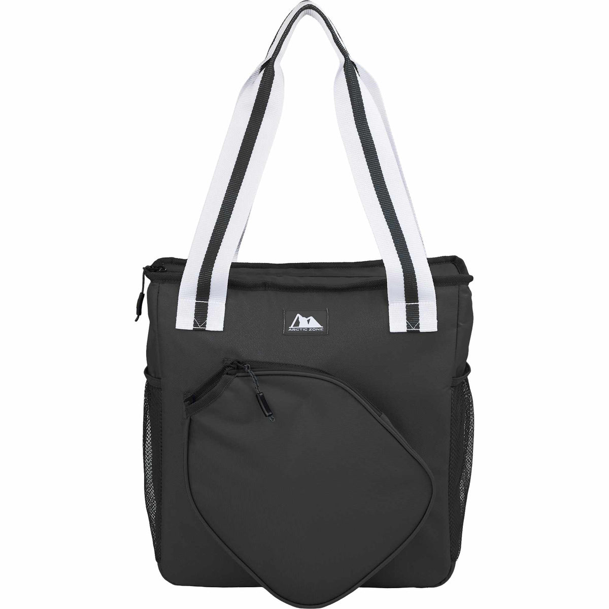 Arctic Zone Pickleball Tote Cooler for 20 Cans Transfer - Black - Front 2