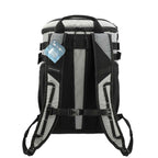 Arctic Zone Recycled Backpack Cooler with Sling Transfer - Gray - Back