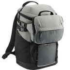 Arctic Zone Recycled Backpack Cooler with Sling Transfer - Gray - Right Angle 4