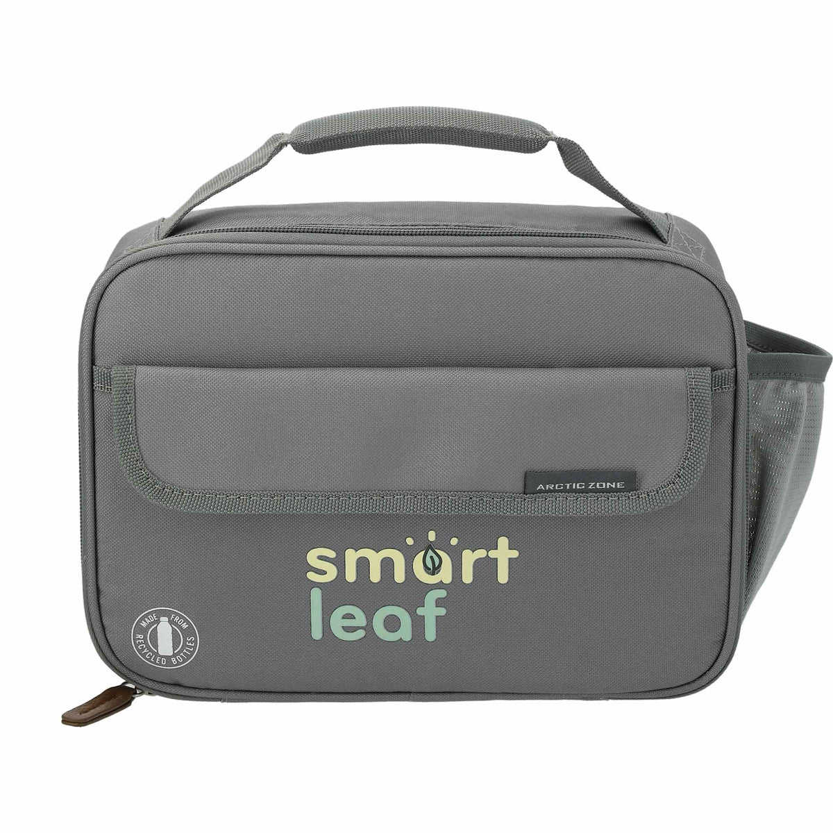 Arctic Zone Recycled Front Opening Lunch Cooler Transfer - Gray - Front