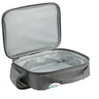 Arctic Zone Recycled Front Opening Lunch Cooler Transfer - Gray - Right Angle 2