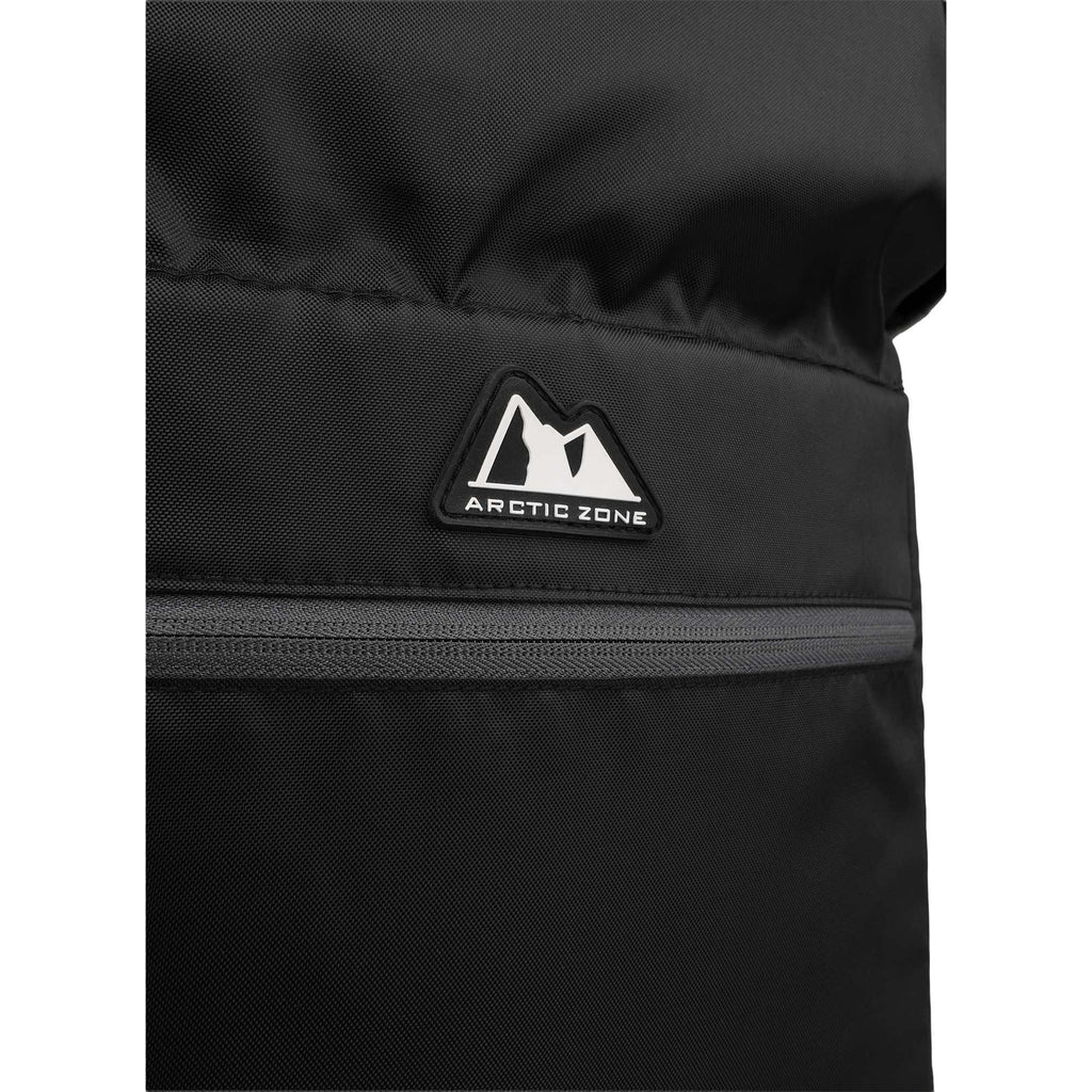 Arctic Zone Rolltop Backpack Cooler for 20 Cans Transfer - Black - Detail 2