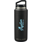 Arctic Zone Titan Copper Insulated Bottle, 32 oz - Black - Front