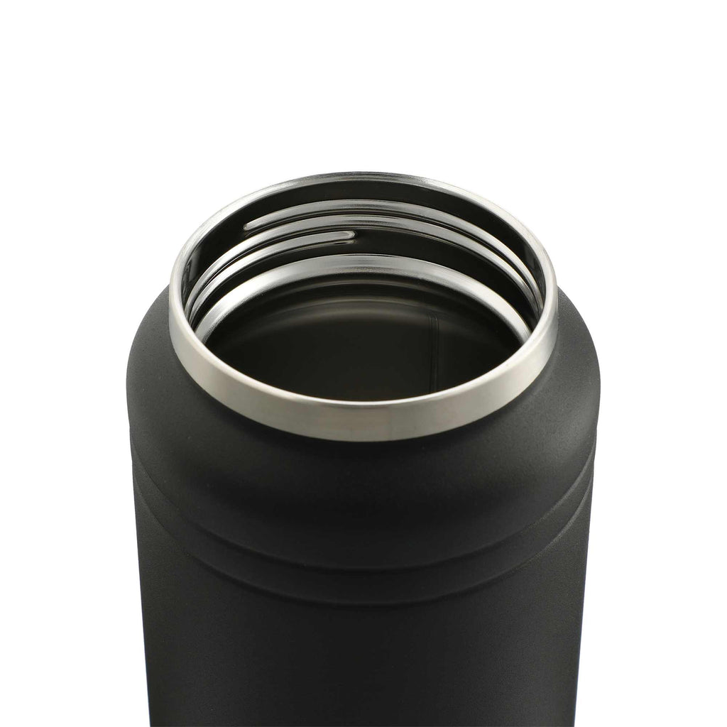 Arctic Zone Titan Copper Insulated Bottle, 32 oz - Black - Left Angle 2