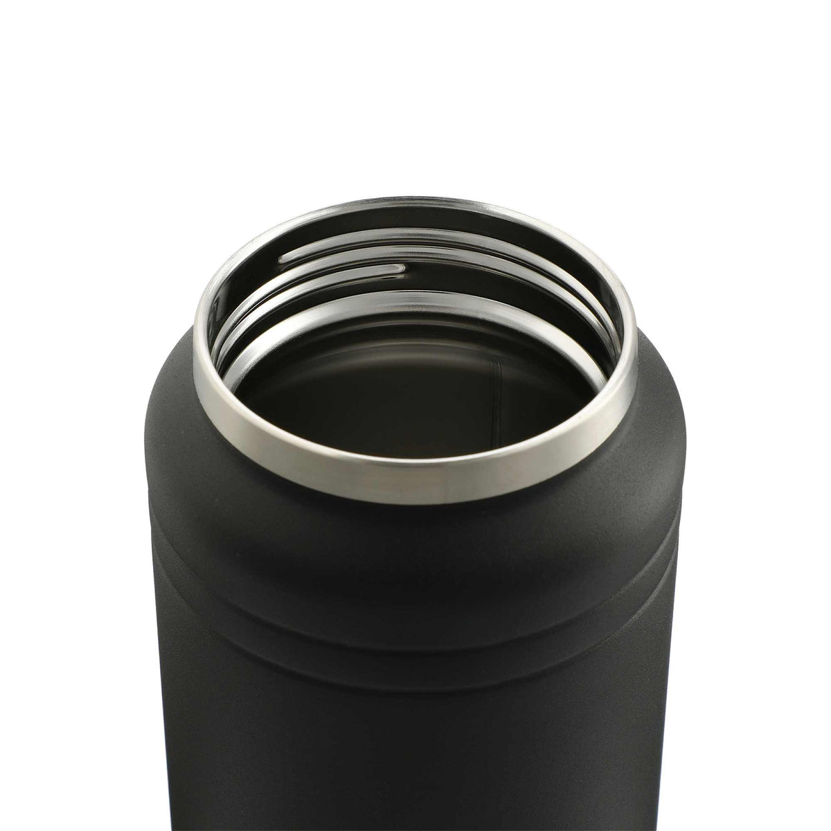 Arctic Zone Titan Copper Insulated Bottle, 32 oz - Black - Left Angle 2