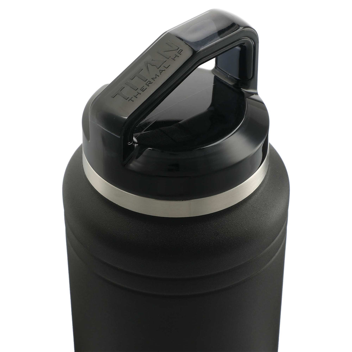 Arctic Zone Titan Copper Insulated Bottle, 32 oz - Black - Left Angle