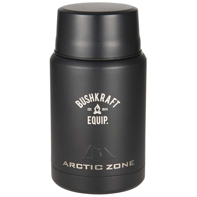Arctic Zone Titan Copper Insulated Food Jar with Folding Spoon Full Color