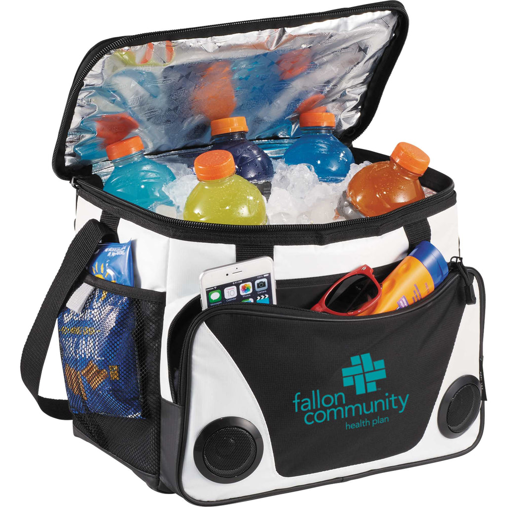 Arctic Zone Titan Deep Freeze Cooler with Bluetooth Speakers Transfer - White - Photo 2