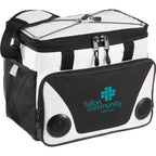Arctic Zone Titan Deep Freeze Cooler with Bluetooth Speakers Transfer - White - Photo