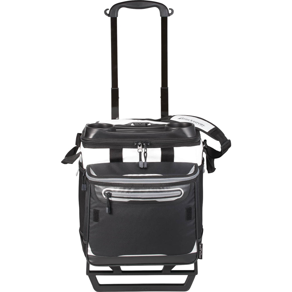 Arctic Zone Titan Deep Freeze Rolling Cooler with Cart Transfer - White - Photo 11