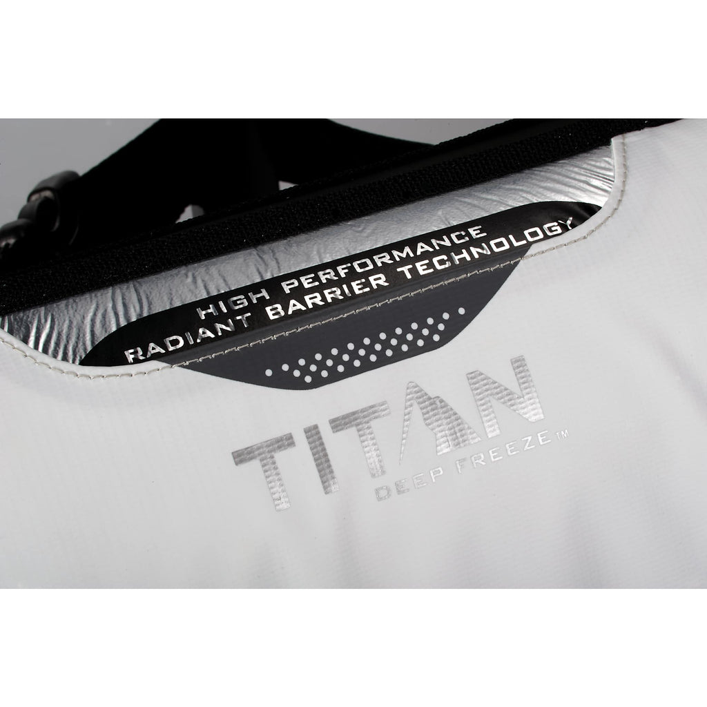 Arctic Zone Titan Deep Freeze Rolling Cooler with Cart Transfer - White - Photo 4