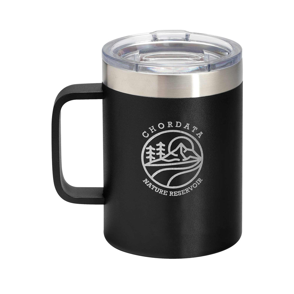 Arctic Zone Titan Thermal HP Copper Insulated Mug, 14 oz Laser Engraving - Black - Front 2