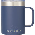 Arctic Zone Titan Thermal HP Copper Insulated Mug, 14 oz Laser Engraving - Navy - Back