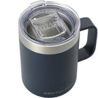 Arctic Zone Titan Thermal HP Copper Insulated Mug, 14 oz Laser Engraving - Navy - Right Angle