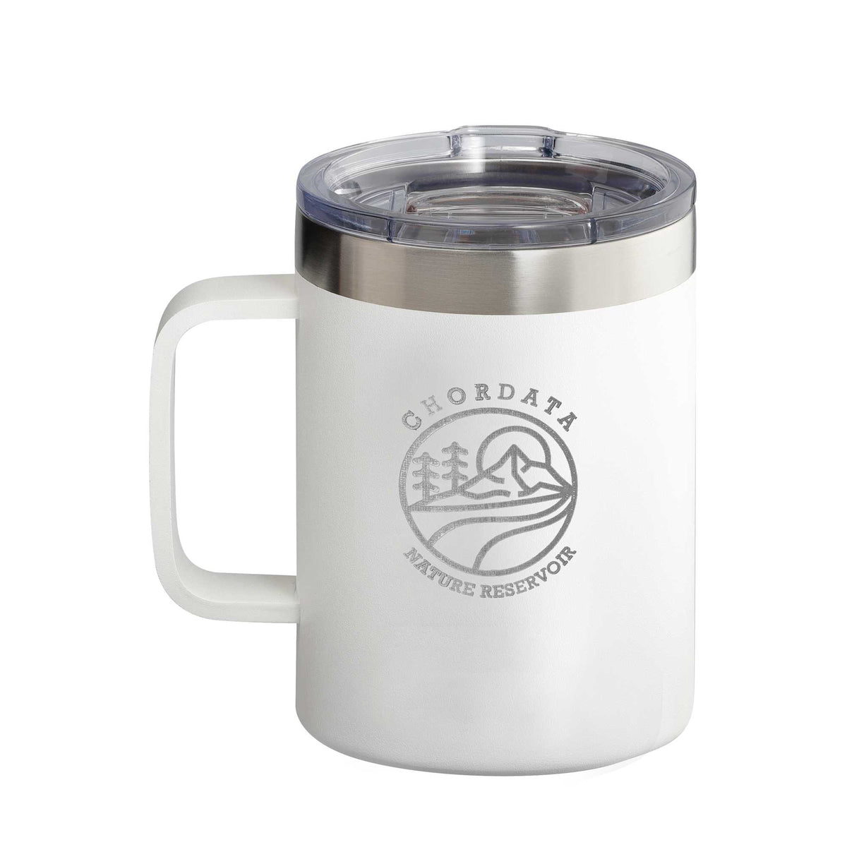 Arctic Zone Titan Thermal HP Copper Insulated Mug, 14 oz Laser Engraving - White - Front