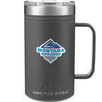 Arctic Zone Titan Thermal HP Copper Insulated Mug, 24 oz Laser Engraving - Gray - Front 2