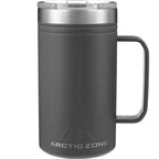 Arctic Zone Titan Thermal HP Copper Insulated Mug, 24 oz Laser Engraving - Gray - Front 3