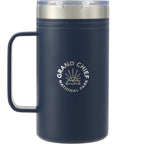 Arctic Zone Titan Thermal HP Copper Insulated Mug, 24 oz Laser Engraving - Navy - Front 2