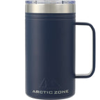 Arctic Zone Titan Thermal HP Copper Insulated Mug, 24 oz Laser Engraving - Navy - Front 3