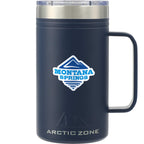 Arctic Zone Titan Thermal HP Copper Insulated Mug, 24 oz Laser Engraving - Navy - Front