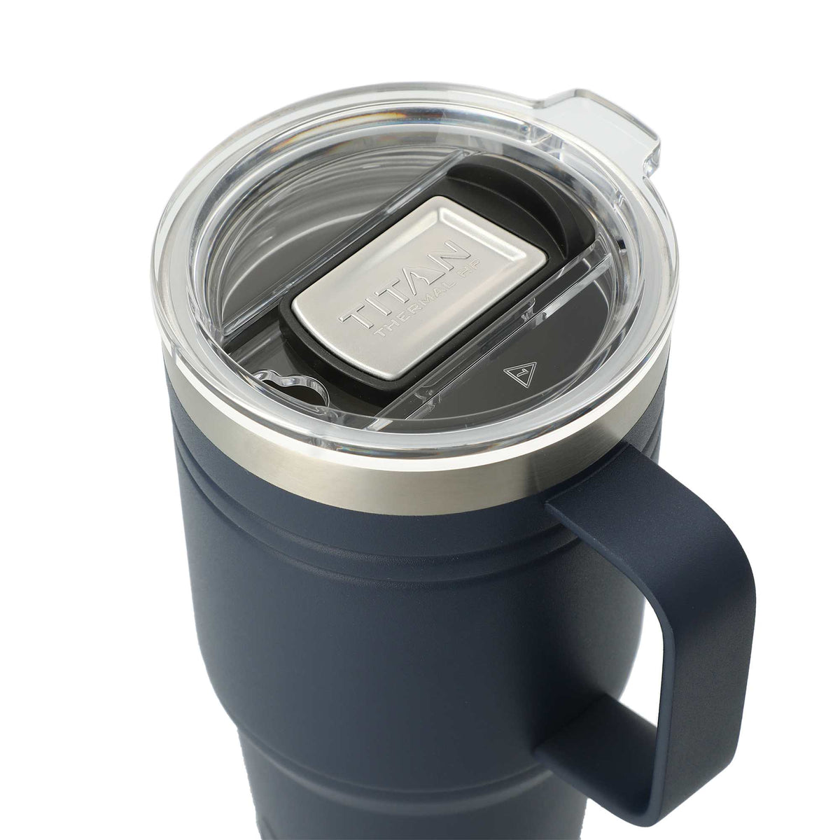 Arctic Zone Titan Thermal HP Recycled Mug, 20 oz Laser Engraving - Navy - Left Angle 2