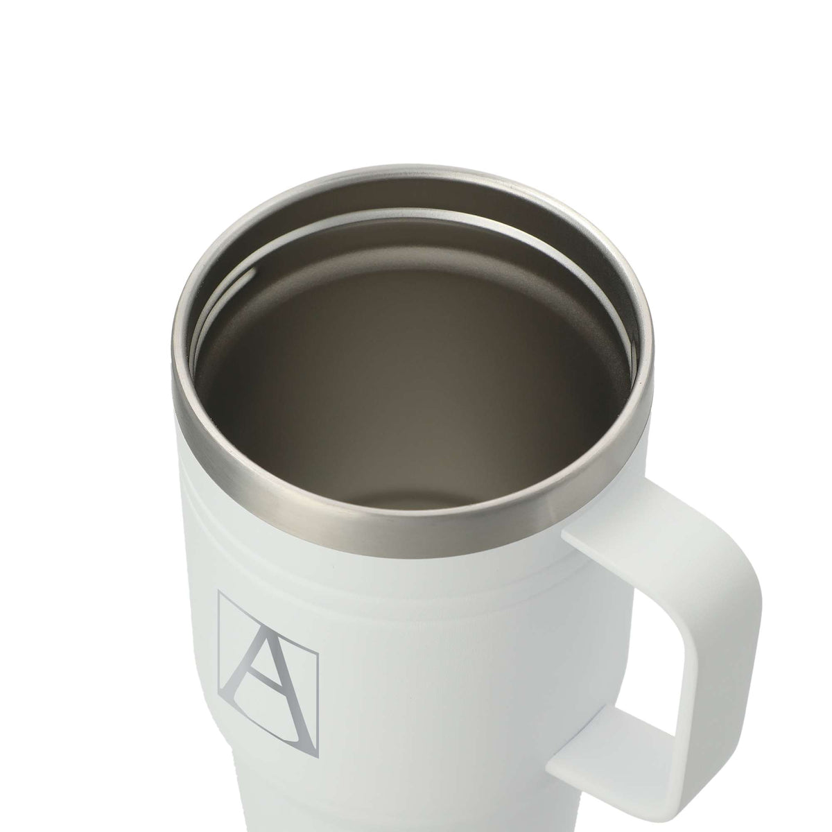Arctic Zone Titan Thermal HP Recycled Mug, 20 oz Laser Engraving - White - Left Angle 2