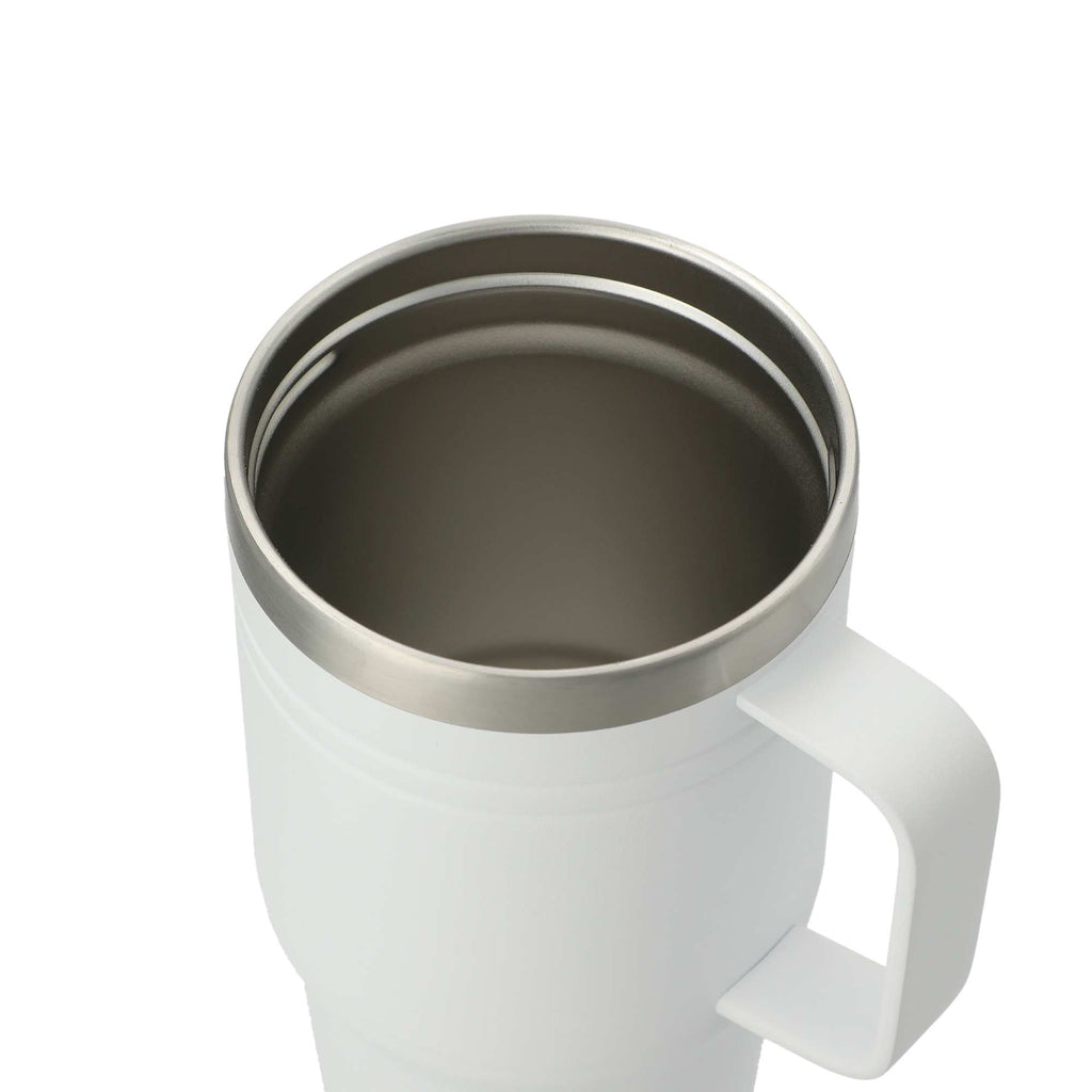 Arctic Zone Titan Thermal HP Recycled Mug, 20 oz Laser Engraving - White - Left Angle 4
