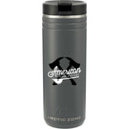 Arctic Zone Titan Thermal HP Straw Tumbler with Loop, 24 oz Laser Engraving - Gray - Front