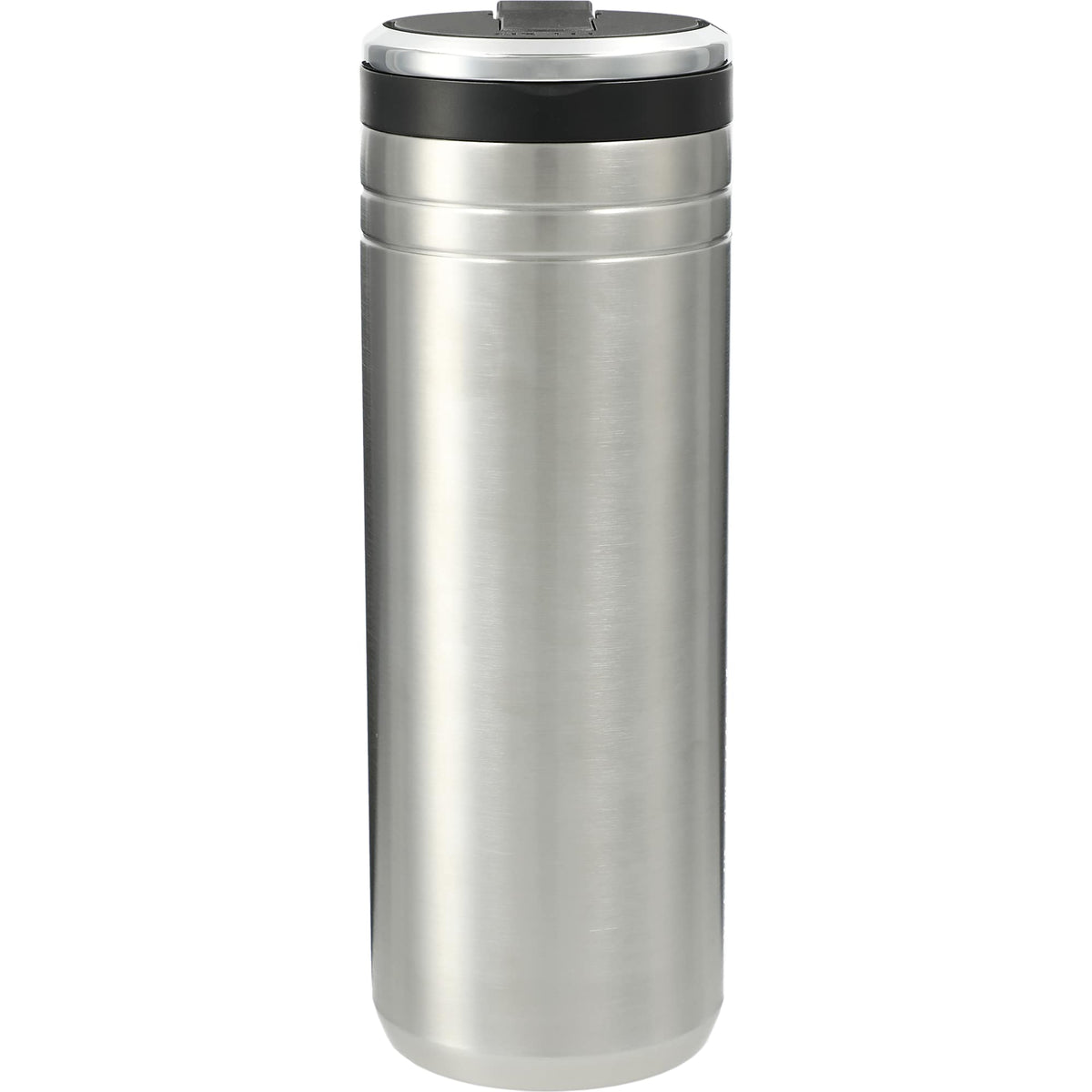Arctic Zone Titan Thermal HP Straw Tumbler with Loop, 24 oz Laser Engraving - Silver - Back