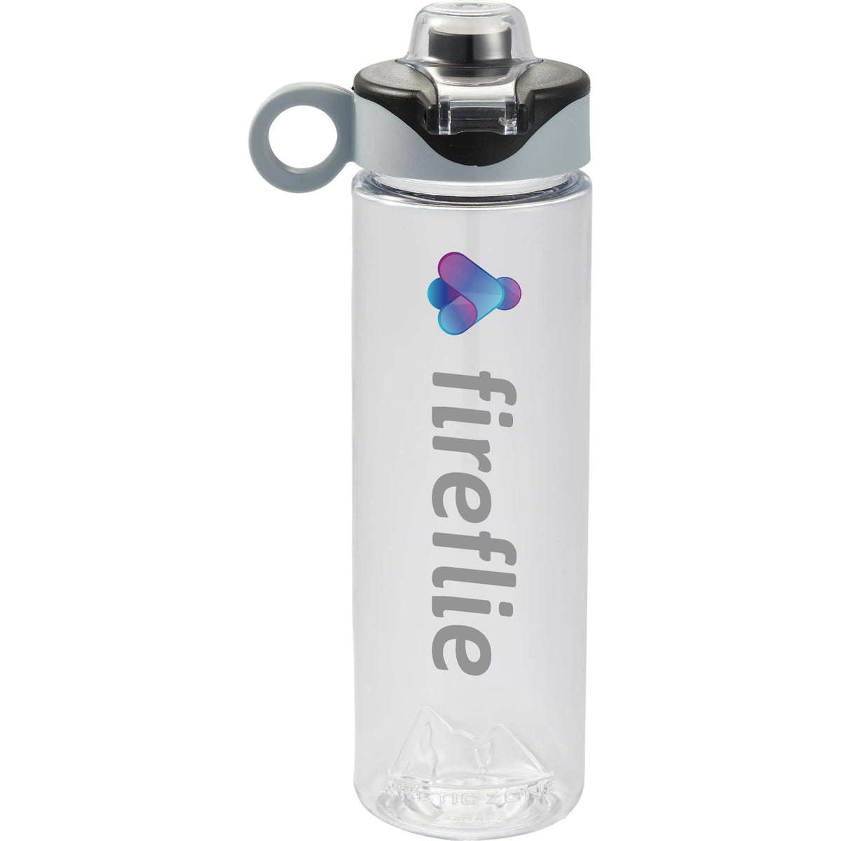 Arctic Zone Wide Mouth Sports Bottle in Tritan Renew, 28 oz - Clear - Back