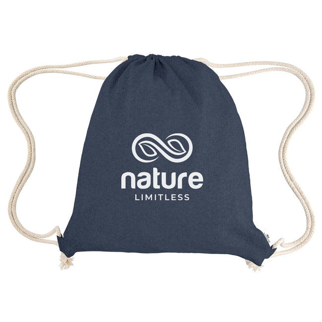 Arden Drawstring Bag in Recycled Cotton