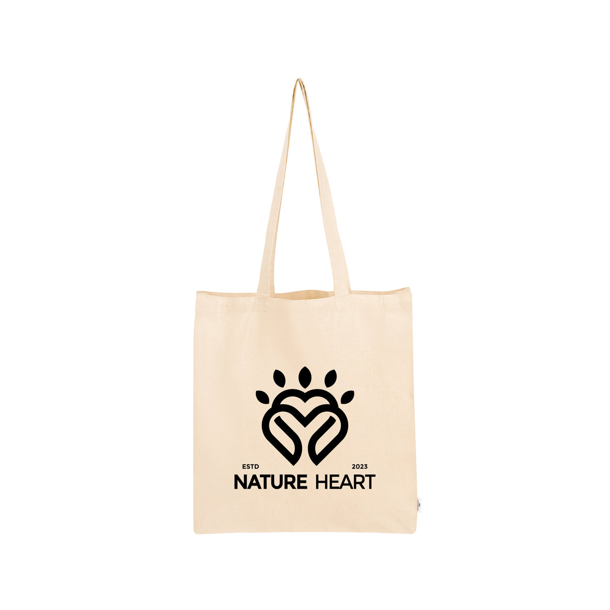 Arden Recycled Cotton Canvas Tote Bag, 3 oz - Silk Screen