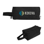 Arden Recycled Cotton Toiletry Bag, 2 oz - Black - Colorbrite