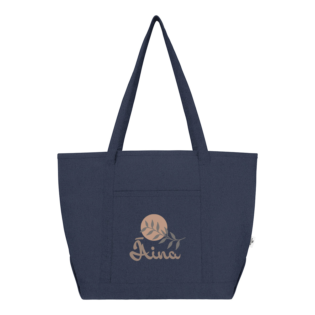 Arden Starboard Recycled Cotton Tote Bag, 9 oz - Navy - Colorbrite