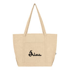 Arden Starboard Recycled Cotton Tote Bag, 9 oz - Silk Screen