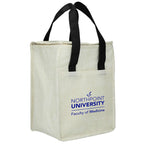 Ares Recycled Non-Woven Cooler for 12 Cans Full Color - Black - Right Angle