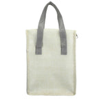 Ares Recycled Non-Woven Cooler for 12 Cans Full Color - Gray - Back