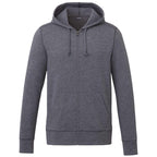 Argus Eco Fleece Full Zip Hoodie for Men Embroidery - Heather Dark Charcoal - Front