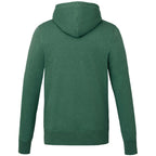 Argus Eco Fleece Full Zip Hoodie for Men Embroidery - Juniper Heather - Back