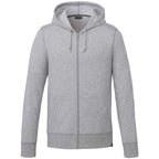 Argus Eco Fleece Full Zip Hoodie for Men Transfer - Heather Grey - Front