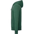 Argus Eco Fleece Full Zip Hoodie for Men Transfer - Juniper Heather - Left Side